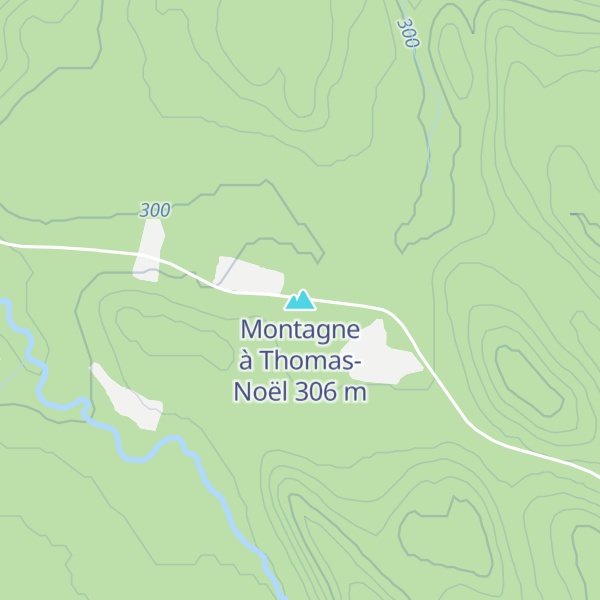 Map of Montagne à Thomas-Noël