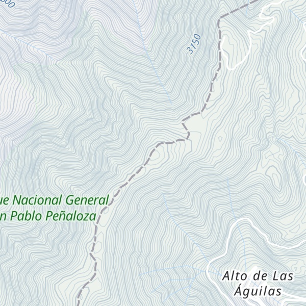 Map of Cerro La Negra