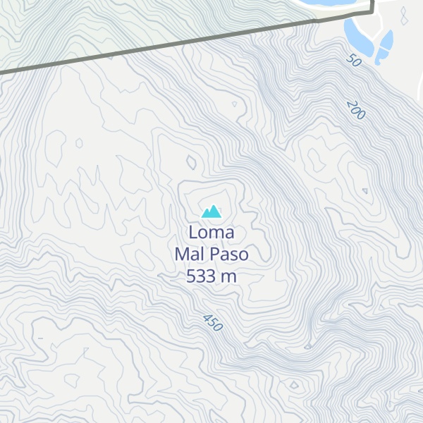 Map of Loma Mal Paso