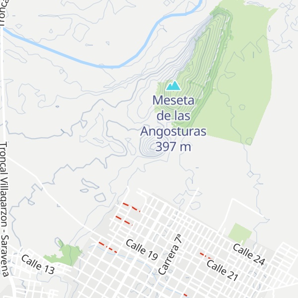 Map of El Morro