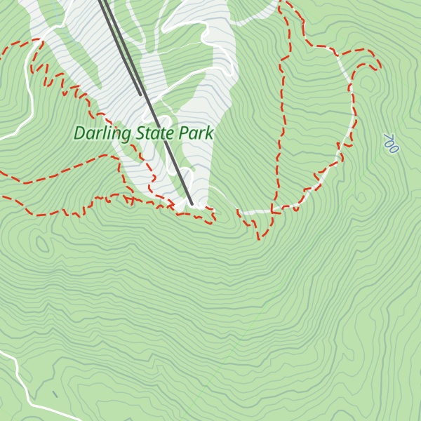Map of Burke Mountain