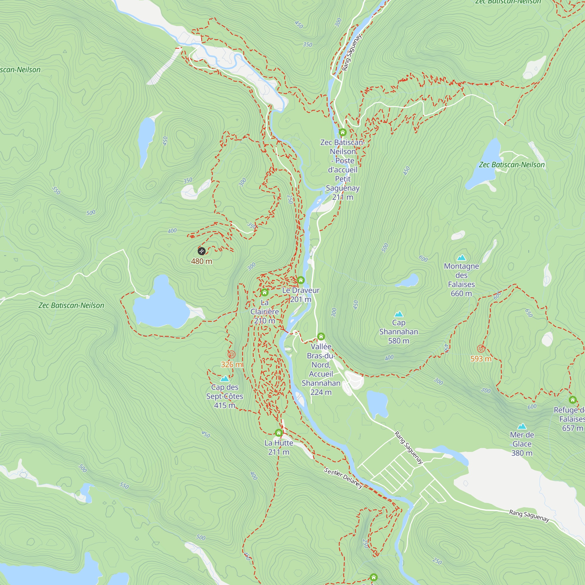 Le Repère map