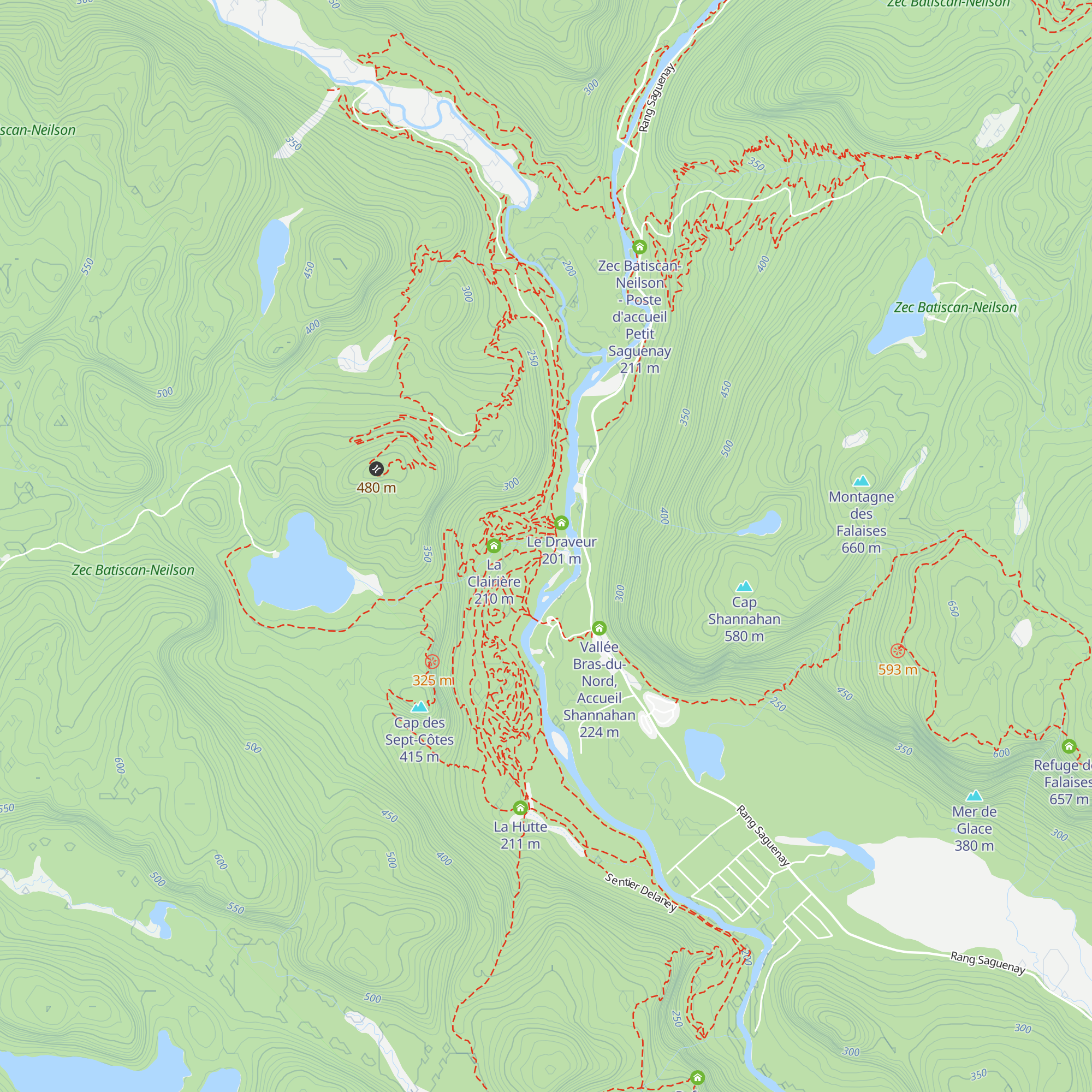 Le Repère map