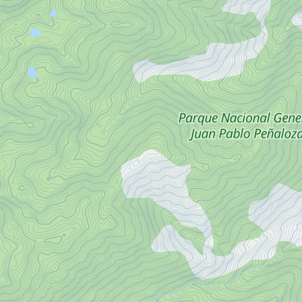 Map of Cerro El Cedro