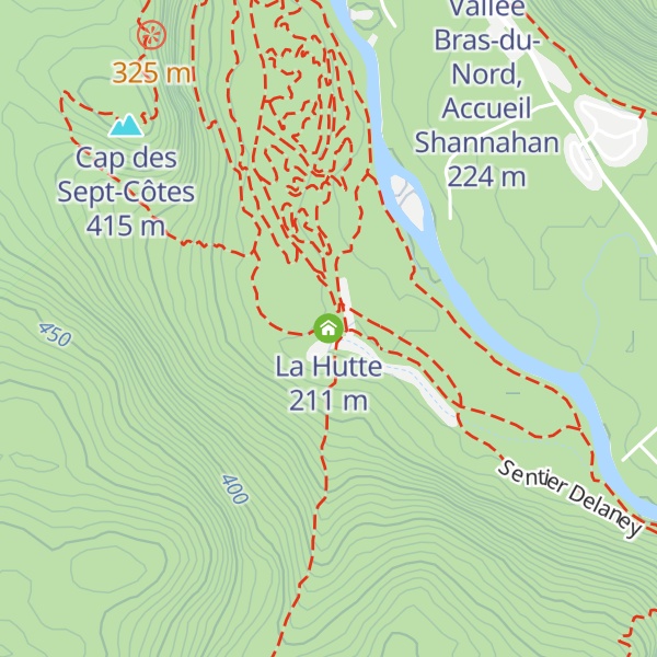Map of La Hutte