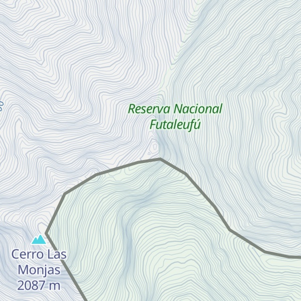 Map of Cerro Redondo