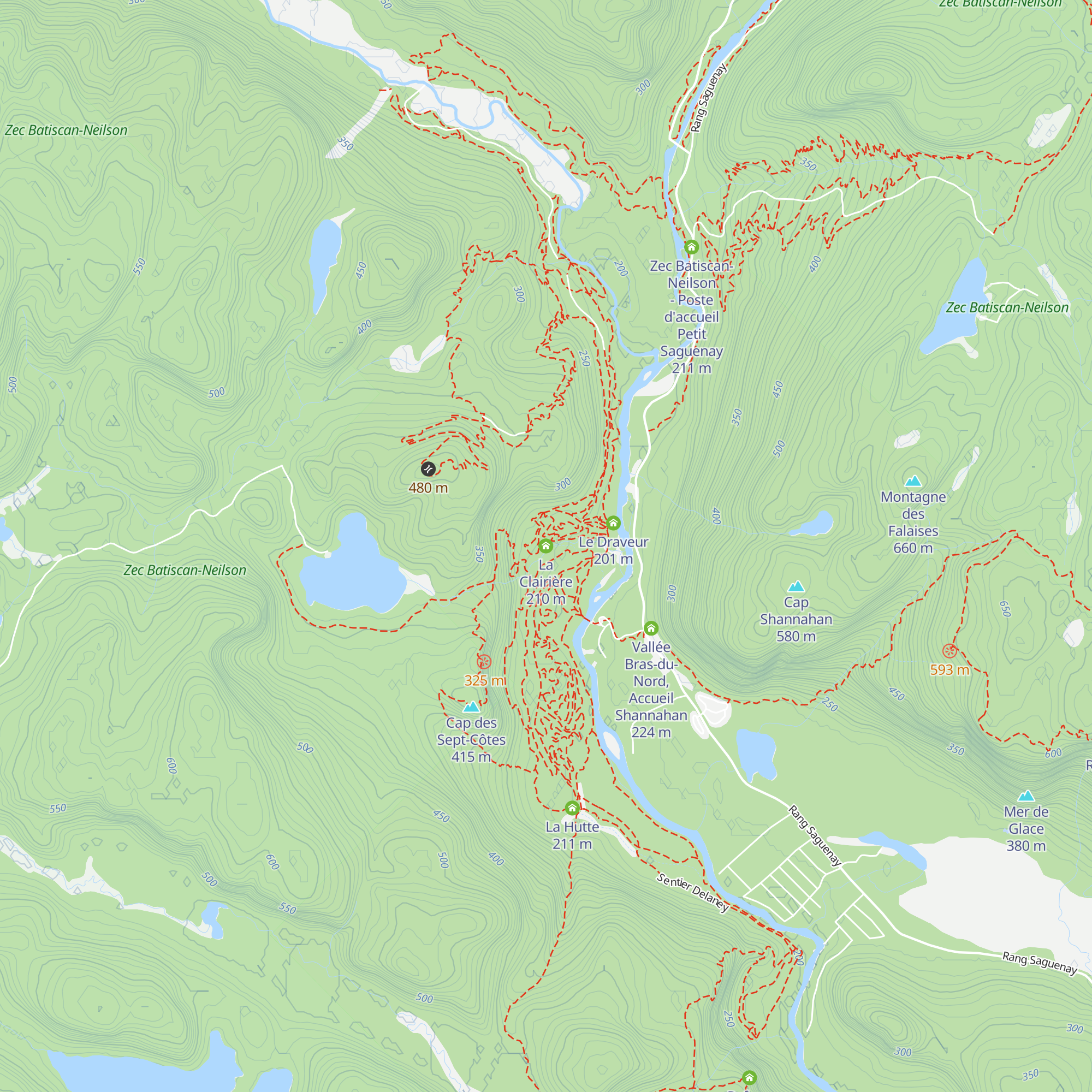 La Clairière map
