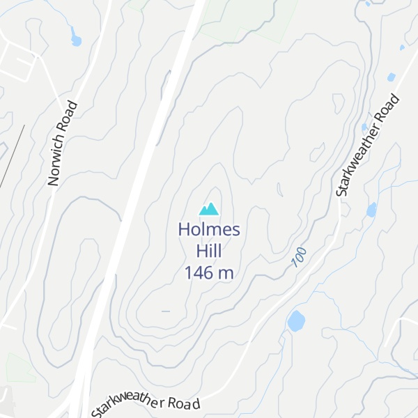 Map of Holmes Hill