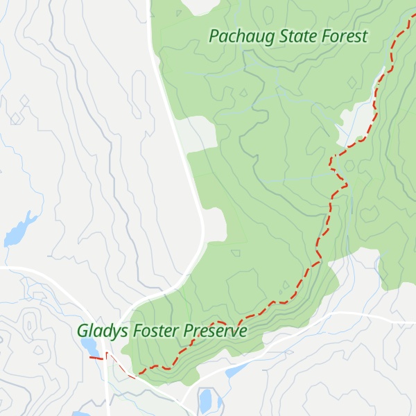 Map of Cossaduck Hill