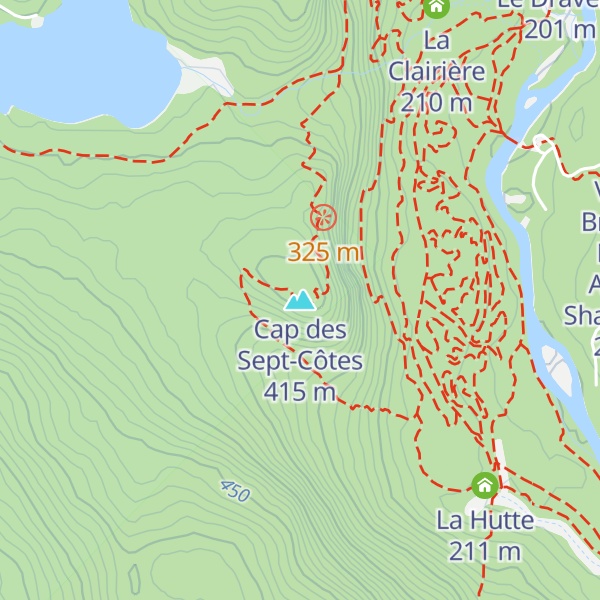 Map of Cap des Sept-Côtes