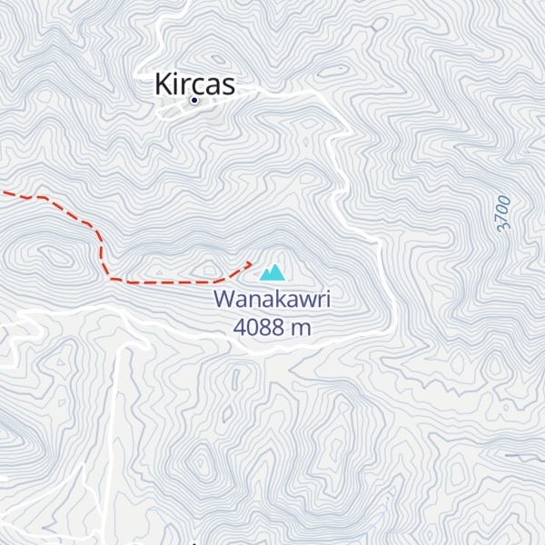 Map of Wanakawri