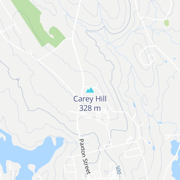 Map of Carey Hill