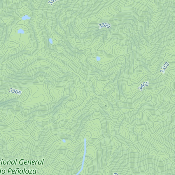 Map of Cerro Portachuelo