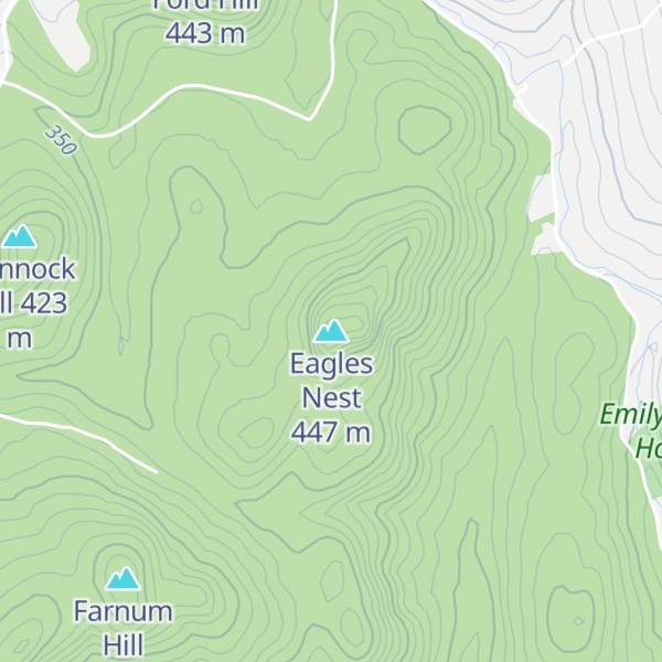 Map of Eagles Nest