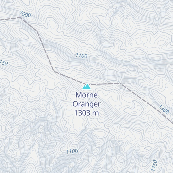 Map of Morne Oranger