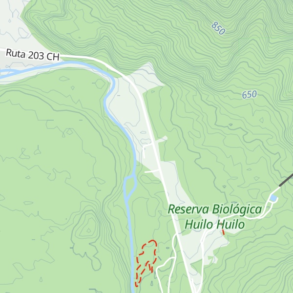 Map of Cabañas Patagoniamawida