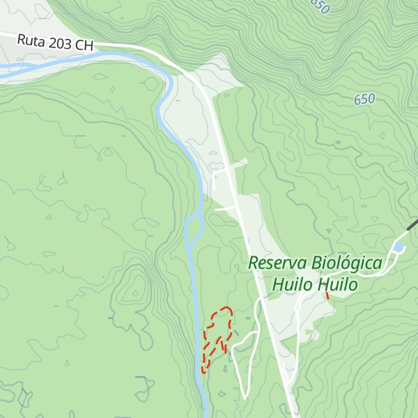 Map of Refugio del Madereo