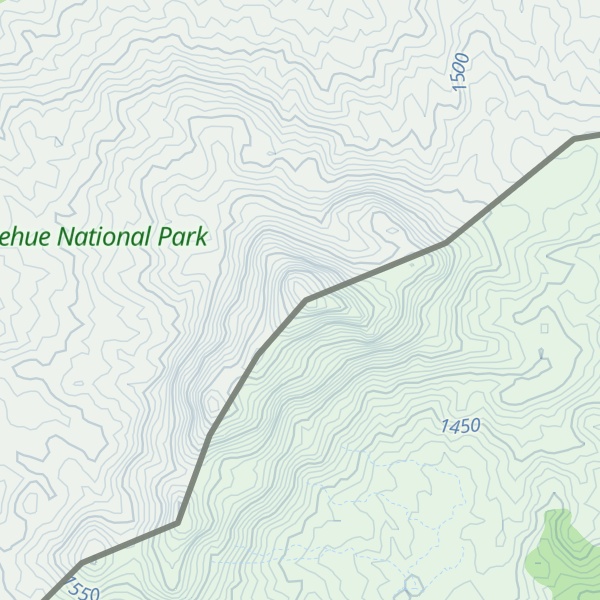 Map of Cerro Mirador