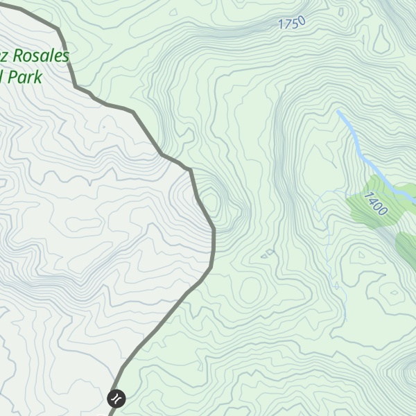 Map of Cerro Tetón Chico