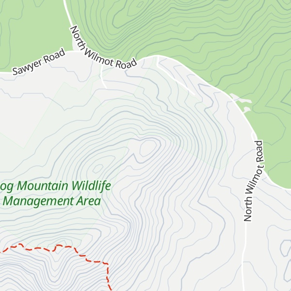 Map of Old English Hill