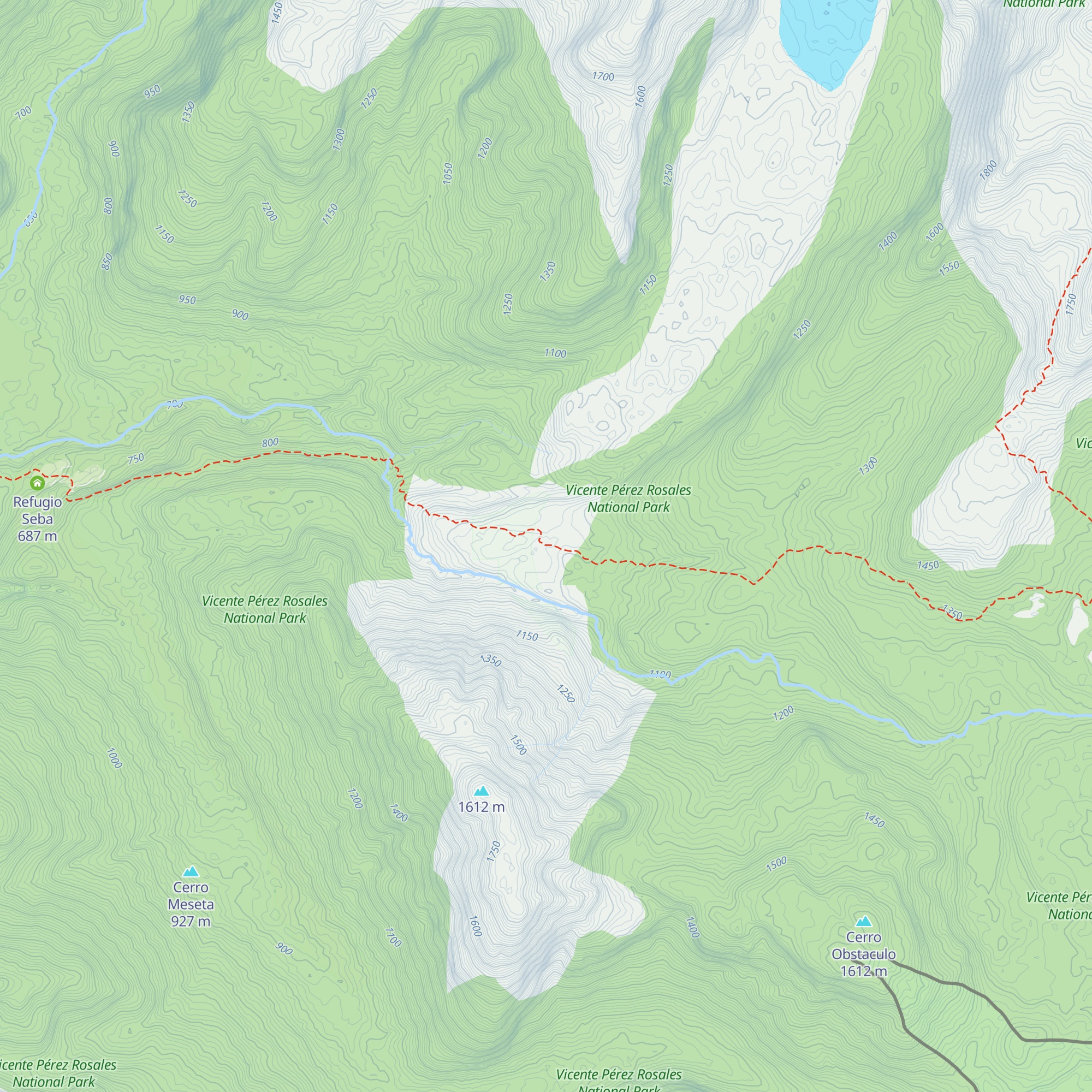 Refugio Maillin map