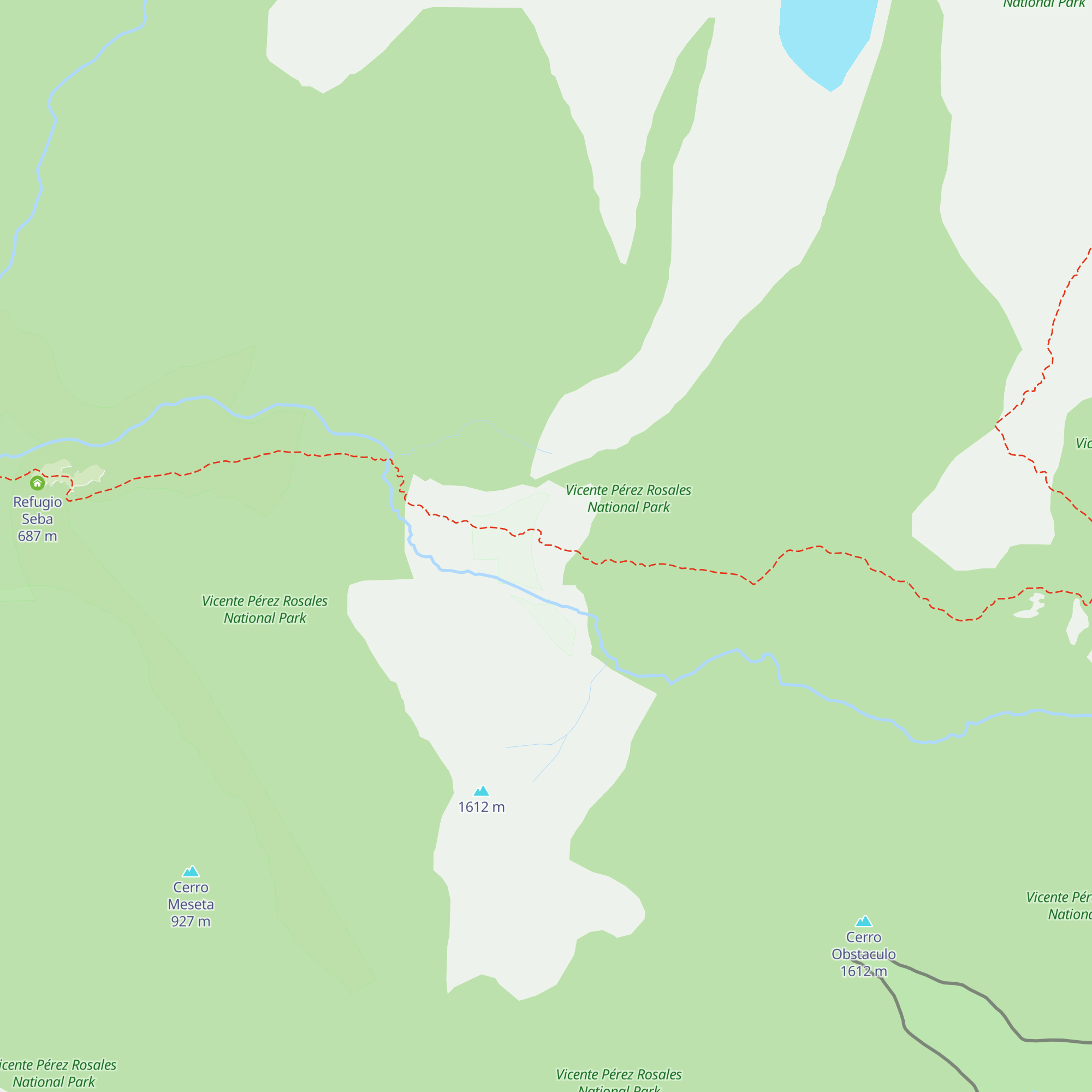 Refugio Maillin map
