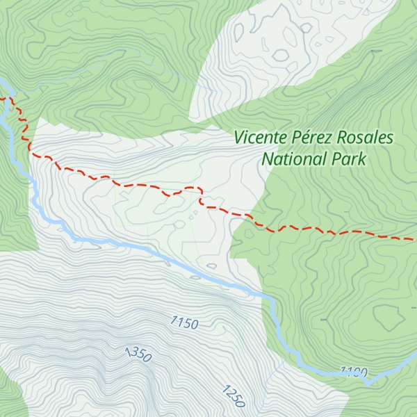 Map of Refugio Maillin