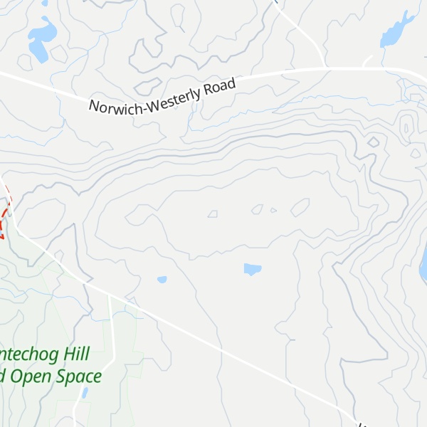Map of Wintechog Hill