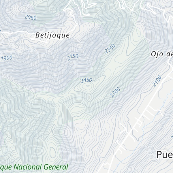 Map of Cerro Hondo