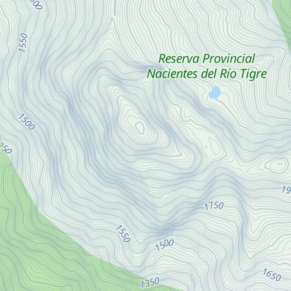 Map of Cerro Dos Picos