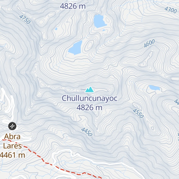 Map of Chulluncunayoc
