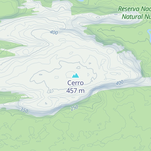 Map of Cerro