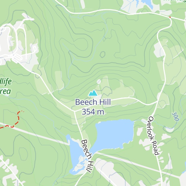 Map of Beech Hill