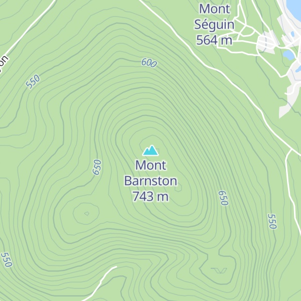 Map of Mont Barnston