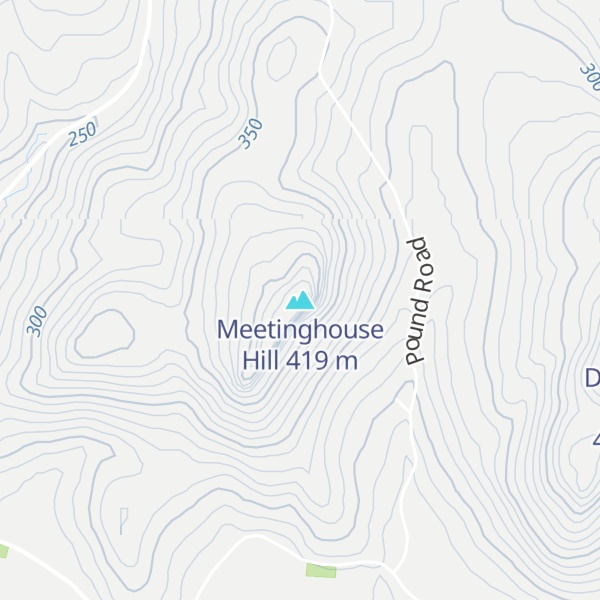 Map of Meetinghouse Hill
