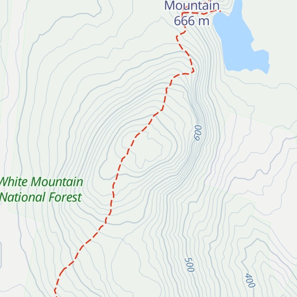 Map of Mount Mist