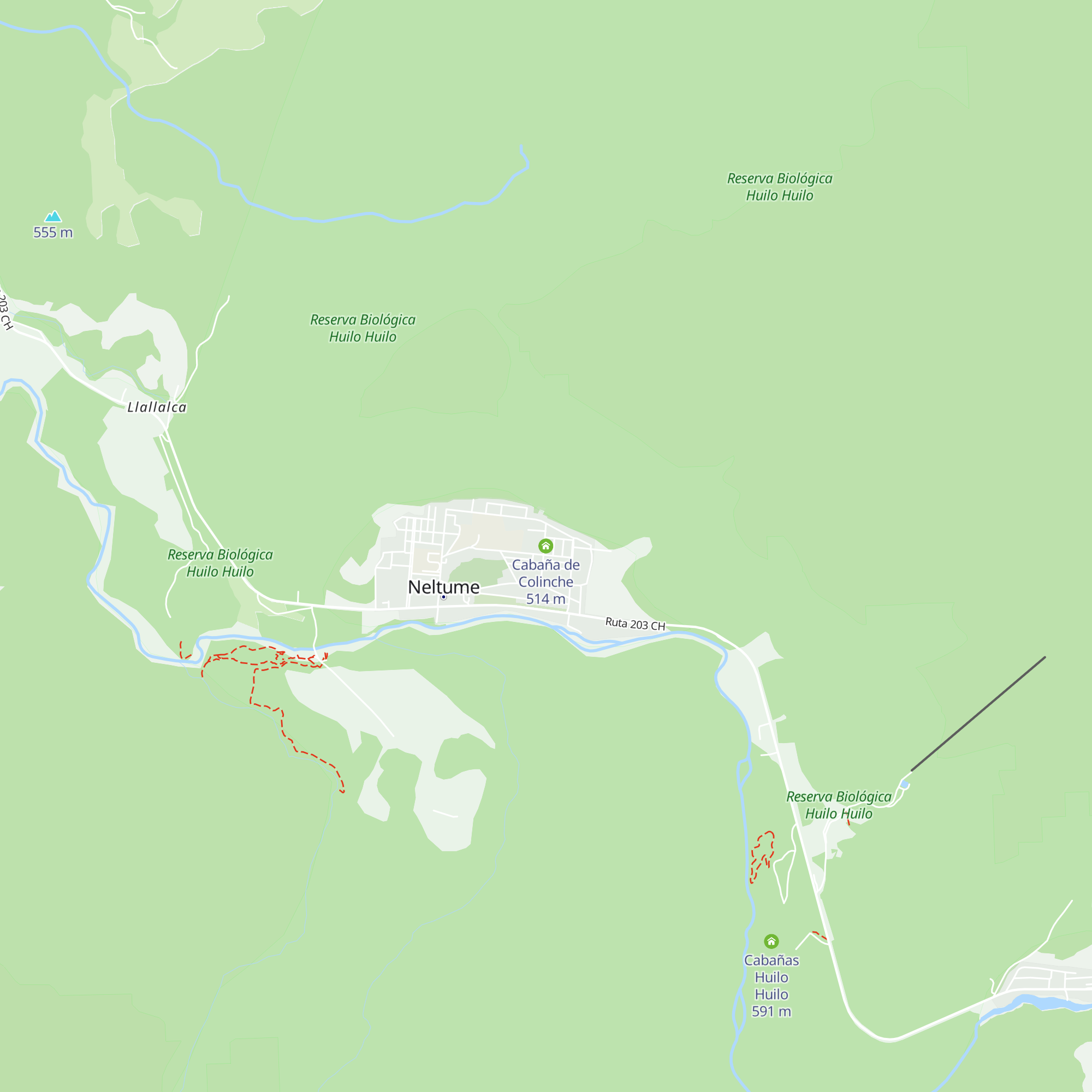 Cabaña de Colinche map