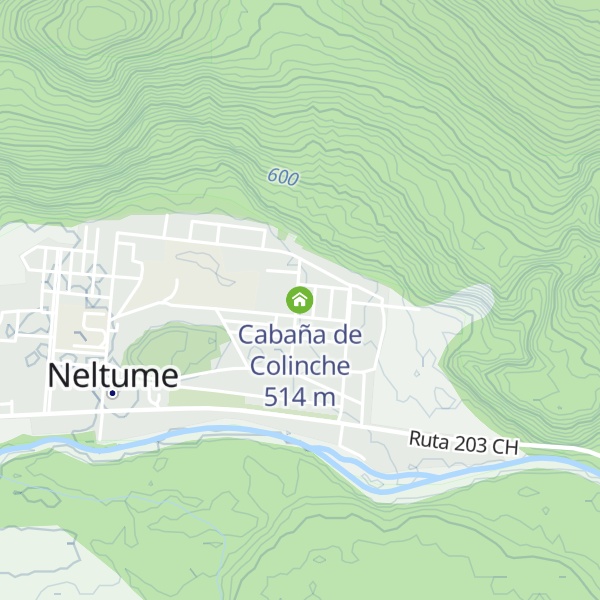 Map of Cabaña de Colinche