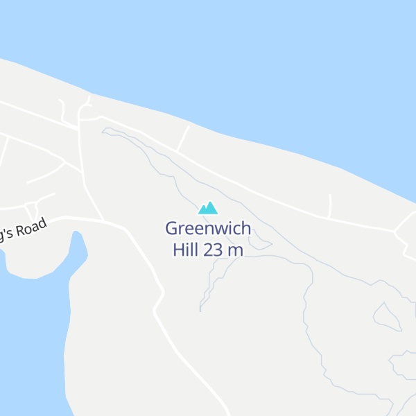 Map of Greenwich Hill