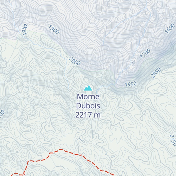 Map of Morne Dubois