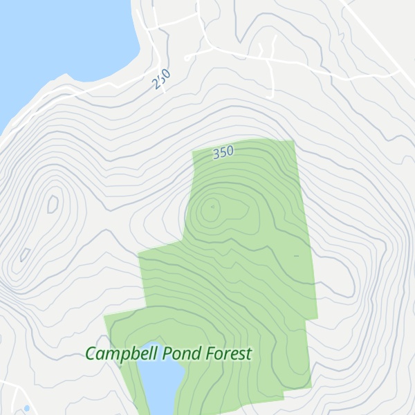 Map of Riley Mountain