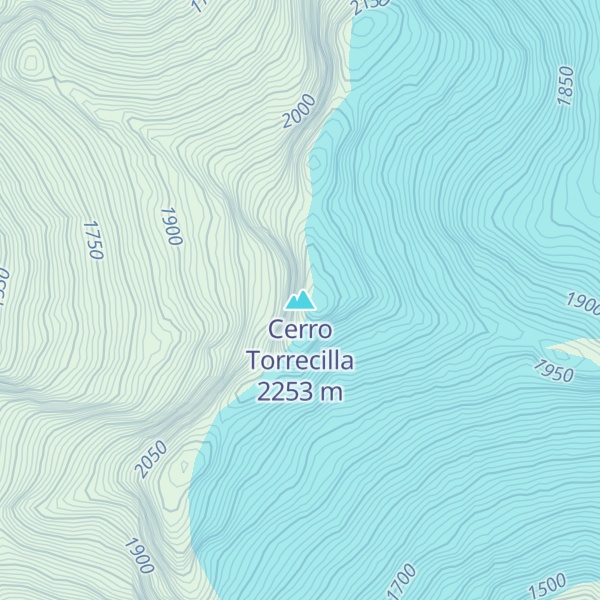 Map of Cerro Torrecilla