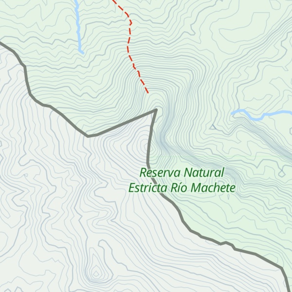 Map of Cerro Pantojo