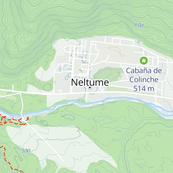 Map of Bosque verde