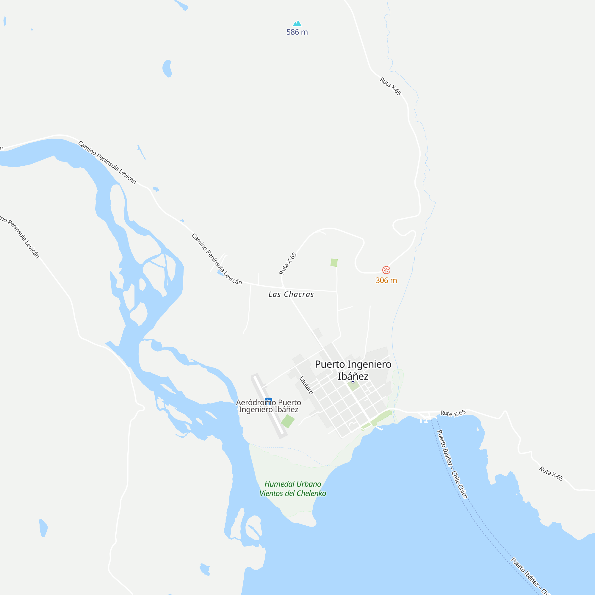 Cabanas Dona Leo map
