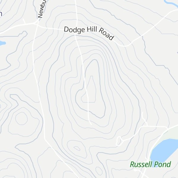 Map of Dodge Hill
