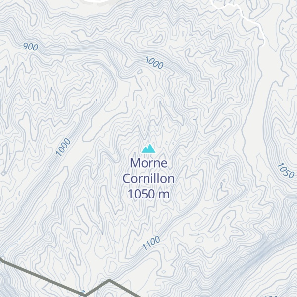Map of Morne Cornillon