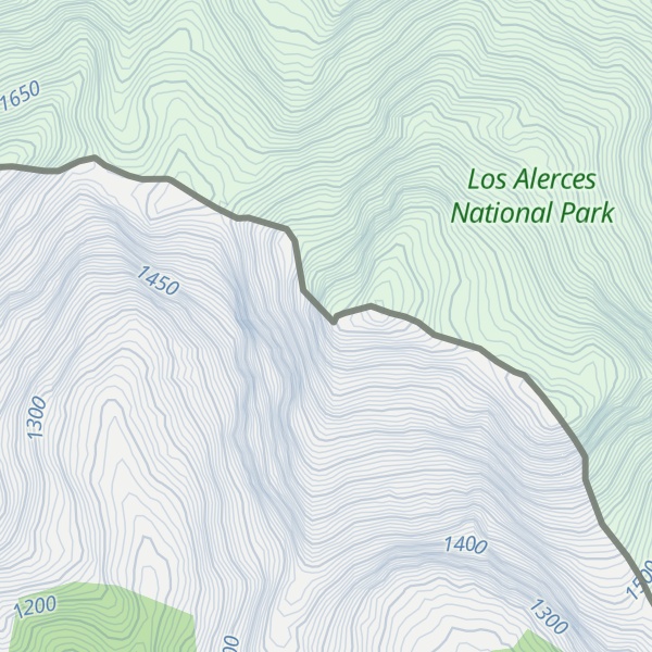 Map of Cerro Castillo