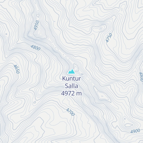 Map of Kuntur Salla