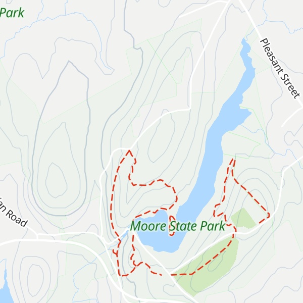 Map of Brigham Hill